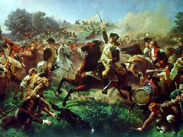 Washington Rallying the Troops at Monmouthby Emanuel Gottlieb Leutze